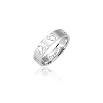 Disney Couture Kingdom - Precious Metal Mickey Mouse Band Ring
