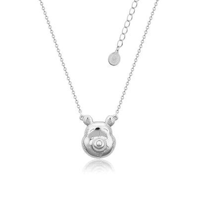 Disney Couture Kingdom - White Gold Plated Winnie Pendant