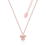 Disney Couture Kingdom - Rose Gold Plated Mickey Necklace