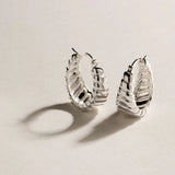 Najo - Thalassa Hoop Earring Silver