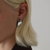 Najo - Circadian Leaf Earrings Silver
