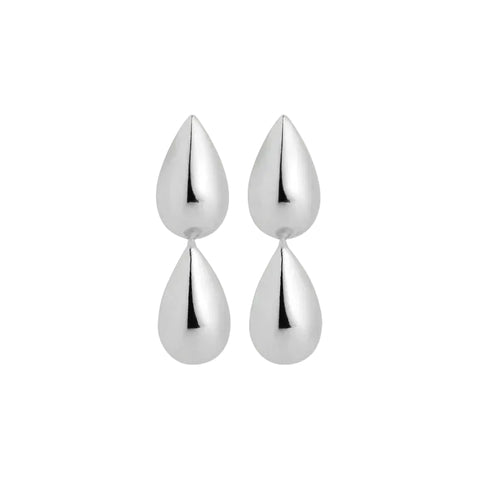 Najo - Liora Double Drop Stud Earring