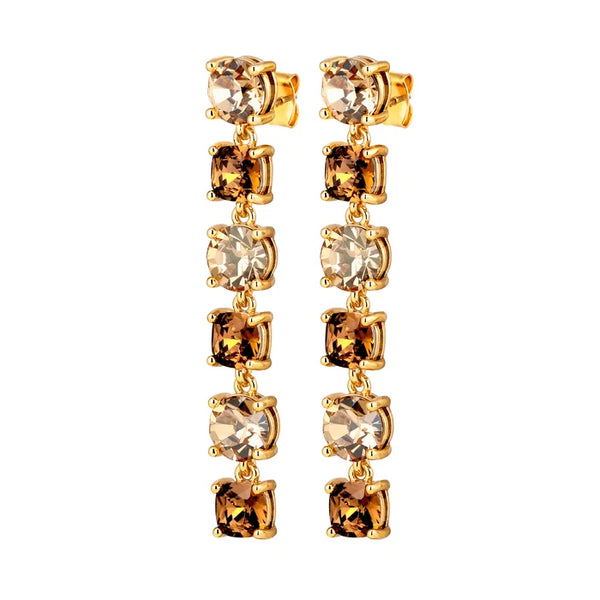 D/K & Co - Echo SG Golden Earrings