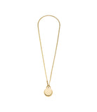 Fossil - Jacqueline Three-Hand Gold-Tone Watch Locket