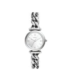 Fossil Carlie Three-Hand Stainless Steel Watch