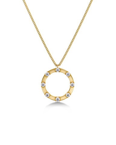 Edblad - Celeste Necklace Large Gold Plate
