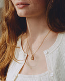 Edblad - Moonrave Necklace Large Gold Plate