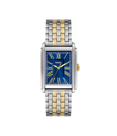 Fossil - Carraway Three-Hand Two-Tone Stainless Watch