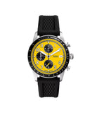 Fossil - Sport Tourer Chronograph Black Silicone Watch