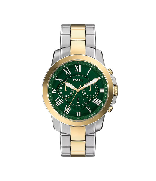 Fossil - Grant Chronograph Two-Tone Stainless Steel Watch