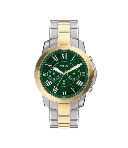 Fossil - Grant Chronograph Two-Tone Stainless Steel Watch