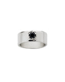 Meadowlark - Hex Stone Band Silver Midnight Sapphire