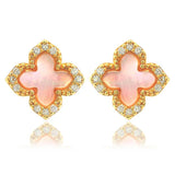 Georgini - Sydney Soiree Fairwater Mother of Pearl Gold Stud