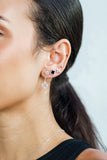 Georgini - Midnight Velvet Fairwater Petite Earrings Silver