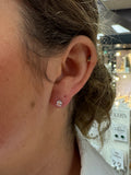 Brent Weatherall Jeweller - 9ct White Gold 4X Claw Set .50ct Lab Grown Diamond Studs