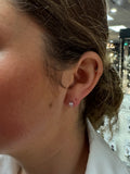 Brent Weatherall Jeweller - 9ct White Gold 4X Claw Set .50ct Lab Grown Diamond Studs
