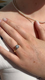 BWJ - 9ct Two Tone Certificated 1.51ct E VS1 Lab Grown Diamond 6X Claw Set Ring