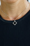 Georgini - Midnight Velvet Black Agate Fairwater Pendant Silver