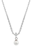 Georgini - Adagio Touch Of Sparkle Pearl Necklace SIlver