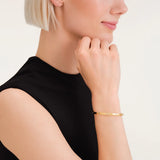 Rosefield Jewellery - Crystal Bangle Gold Plated