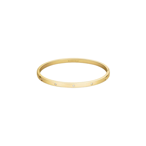 Rosefield Jewellery - Crystal Bangle Gold Plated