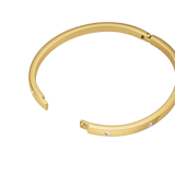 Rosefield Jewellery - Crystal Bangle Gold Plated