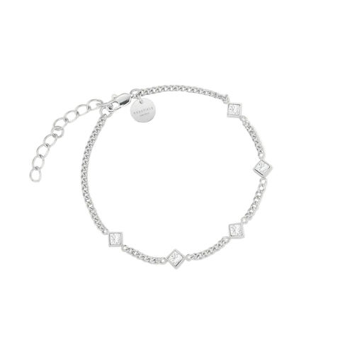 Rosefield Jewellery - Crystal Bracelet Silver