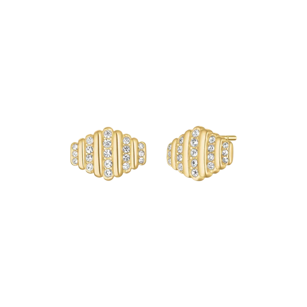 Rosefield Jewellery - Striped Crystal Studs
