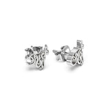 Stolen Girlfriends Club - F*ck Off Script Studs Silver
