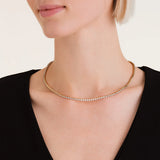 Rosefield Jewellery - Tennis Necklace Gold Plated