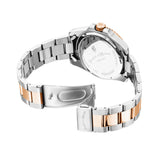 Jacques Du Manoir - Pro Scuba 43 Green, Silver & Rose Toned Watch