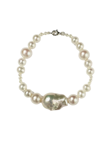 Meadowlark - Bon Bon Pearl Bracelet SS