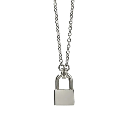Meadowlark - Locked Necklace Medium Sterling Silver
