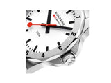 Mondaine - Numeri Quartz Watch With White Dial 42 mm