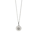 Meadowlark - Violet Necklace In Sterling Silver & White Diamond