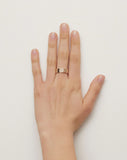 Meadowlark - Violet Ring in Sterling Silver & Blue Sapphire