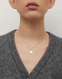 Meadowlark - Violet Necklaces In Gold Plated & White Diamond