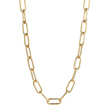 Najo - Vista Large Link Necklace Gold Plated