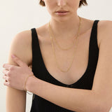 Najo - Rivière Necklace Yellow Gold