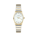 Rosefield Watch - The Oval Two Toned Gold & Silver Watch