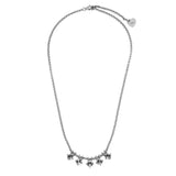 Dyrberg Kern - Phila Shiny Silver Necklace Crystal