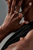 Stolen Girlfriends Club - Baby Claw Ring Citrine