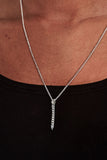 Stolen Girlfriends Club - Hanging Curb Spike Necklace