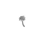 Stow - Palm Tree Silver