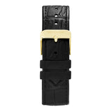 Sekonda - Mens Clement Guilloche Dial Black Leather