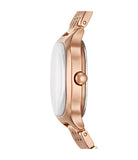 Skagen - Mellem Lille Three-Hand Rose Gold Stainless Steel Watch