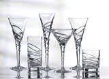 Royal Doulton - Saturn Nouveau Crystal Highball Set Of 4