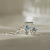 Stow - Ocean Wave Silver & Enamel