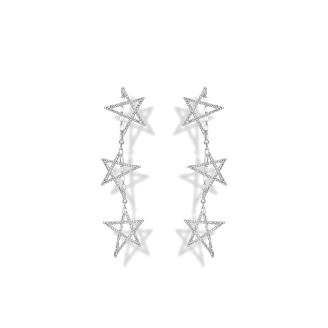 Lindi Kingi - Star Of The Night Earrings Silver