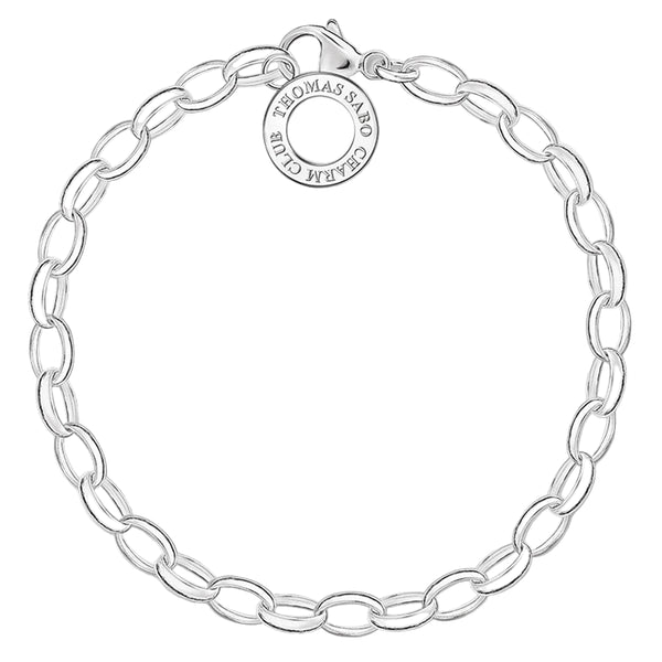 Thomas Sabo - Sterling Silver Charm Bracelet 19.5cm